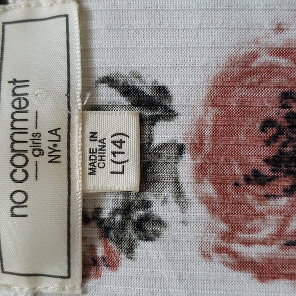 ☕ No Comment 2 piece Floral Top Set - Picture 7 of 12